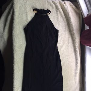 Elegant Black Sleeveless Dress